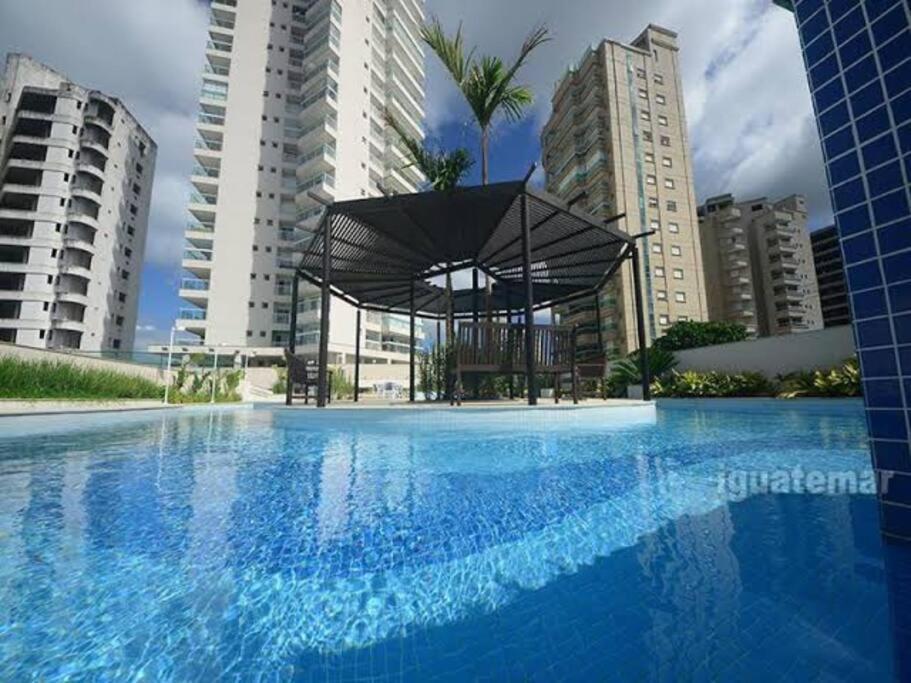 Apto Com Vista Para O Mar Com 2 Vagas - Guarujá Exterior foto