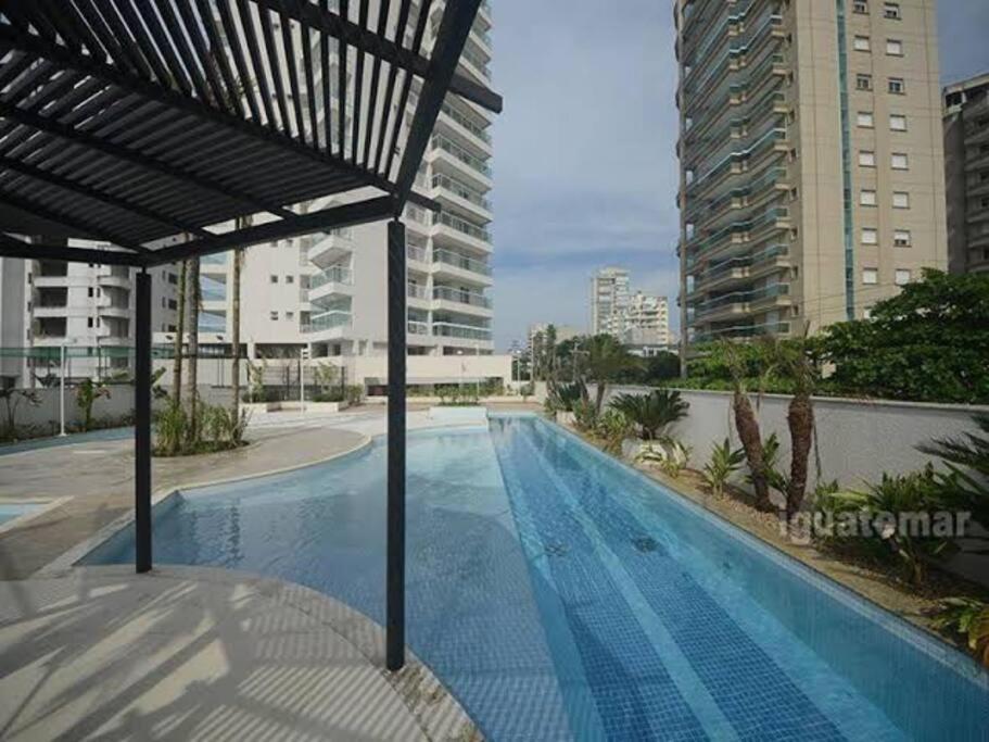 Apto Com Vista Para O Mar Com 2 Vagas - Guarujá Exterior foto